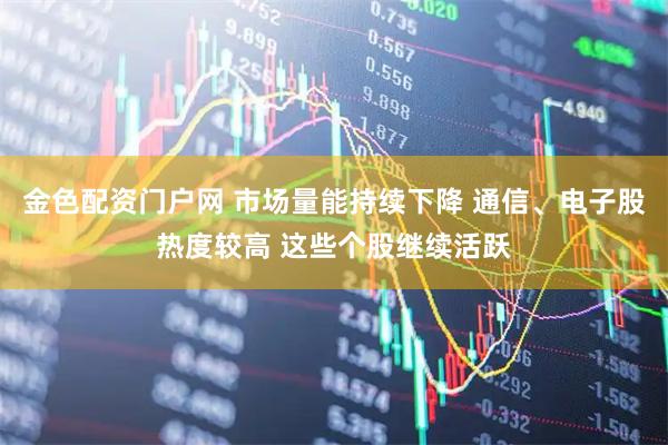 金色配资门户网 市场量能持续下降 通信、电子股热度较高 这些个股继续活跃
