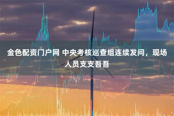 金色配资门户网 中央考核巡查组连续发问，现场人员支支吾吾